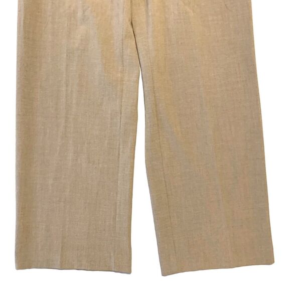Kim Rogers Petite Neutral Beige Dress Pants 6P Short Women Elastic Waist Pockets - Picture 6 of 12